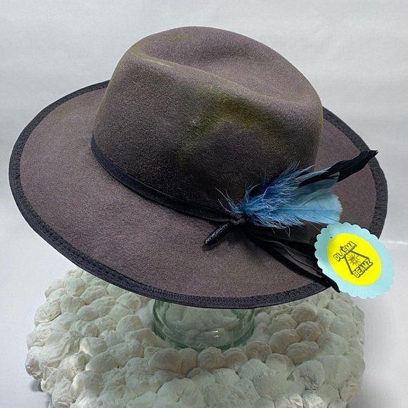 Handmade Gray Wool Rancher - Picture 11 of 14